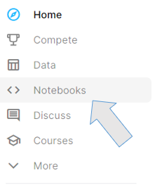 Notebook button